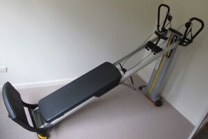 Total Gym GTS review model in a fairly small room.