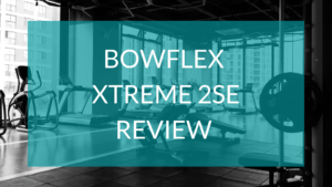 Bowflex Xtreme 2 SE Review text in front of gym background